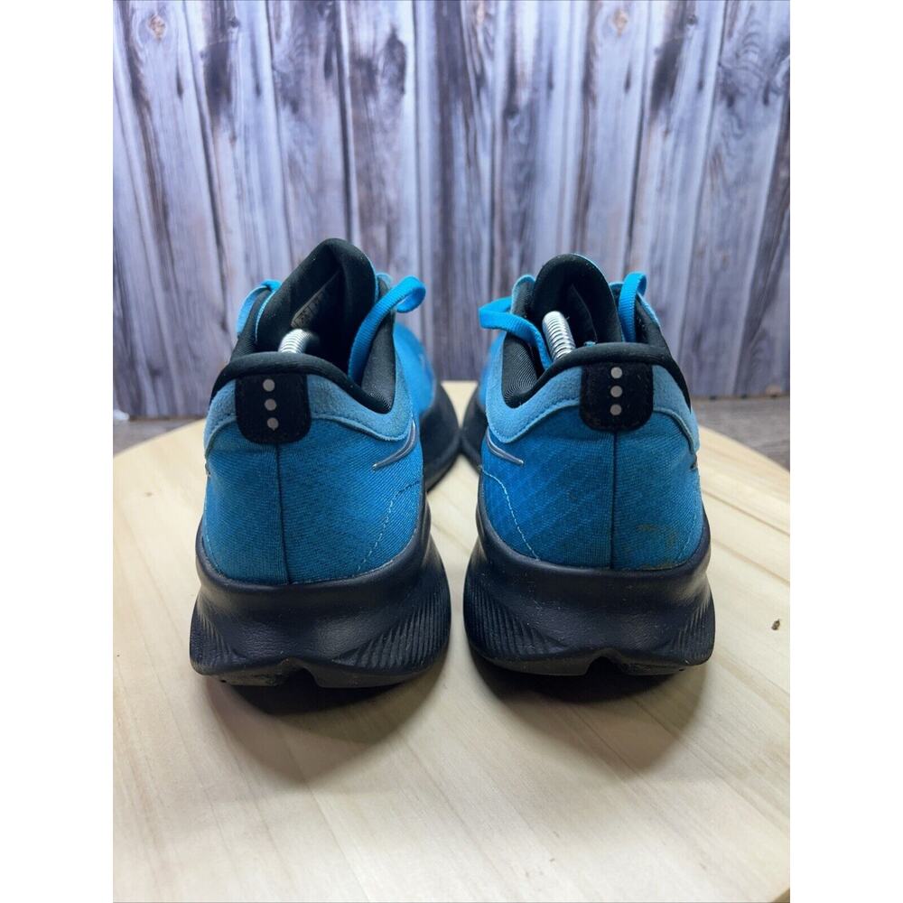 Saucony Blue and Black Running Shoes - Picture 4 of 9